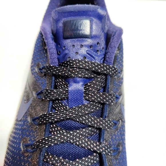 Nike Metcon 4 Metallic Navy Athletic Sneakers Women's Lace Up Shoes Size 10 - Picture 4 of 9